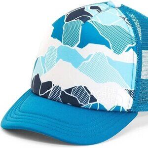 The North Face Littles Trucker Hat Banff Blue Camo